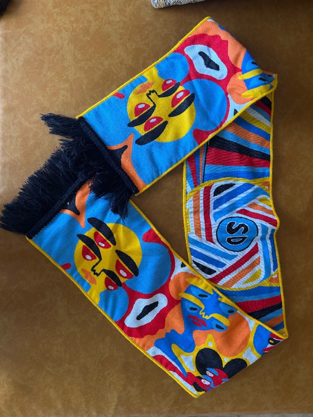 San Diego Football Club abstract scarf
